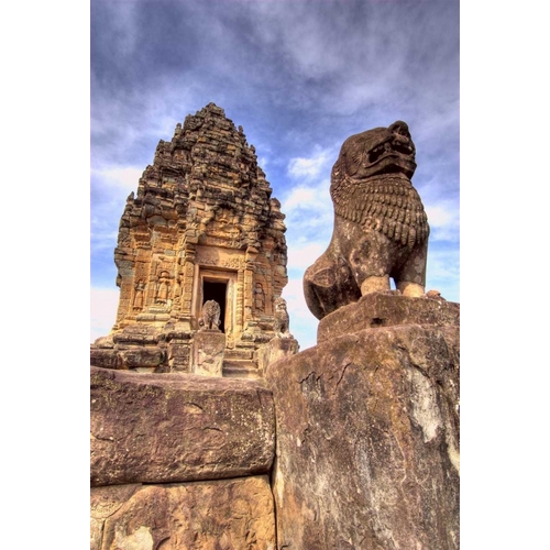 View of Bakong Temple, Angkor Wat, Cambodia